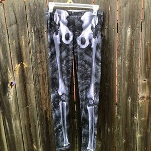 Skeleton leggings